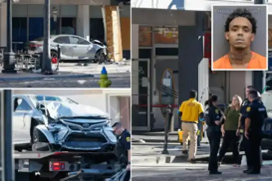 خودرویی که در آمریکا از پلیس فرار می‌کرد تصادف کرد: ۴ کشته و ۱۱ زخمی