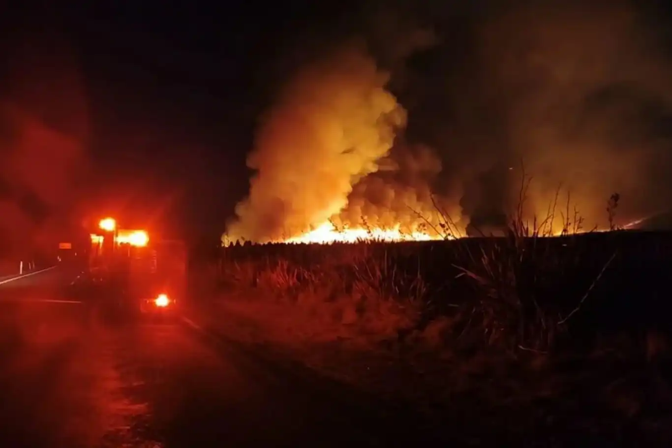 Massive wildfire sweeps through New Zealand’s Tongariro National Park