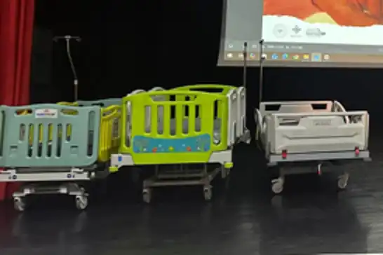 Batman'da çocuk hastalara fonksiyonel hasta yatağı desteği başladı