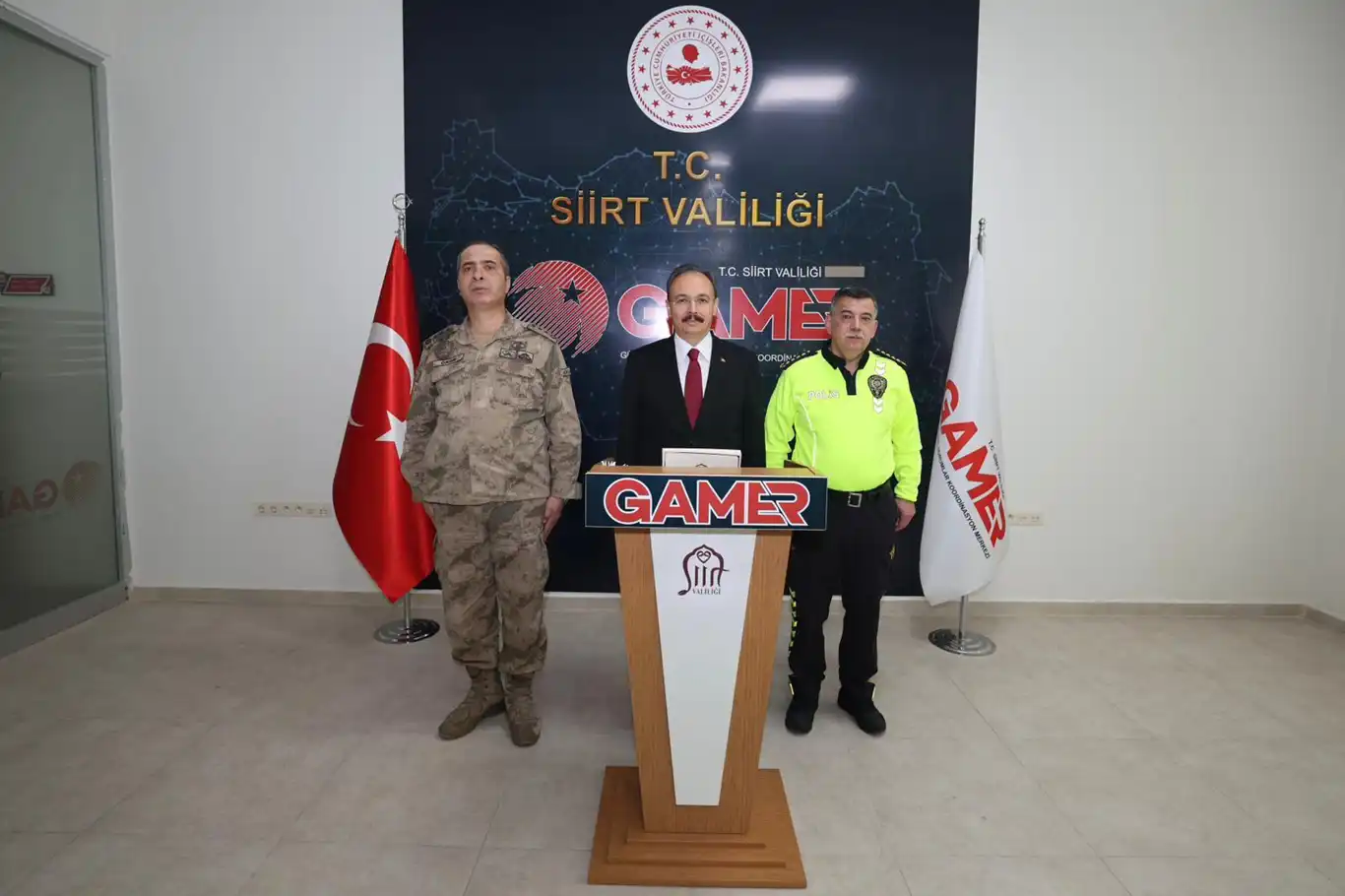 Vali Kızılkaya, Kasım ayı asayiş ve güvenlik verilerini açıkladı