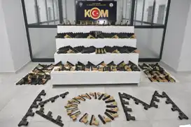 Adıyaman'da bin adet tabanca ele geçirildi