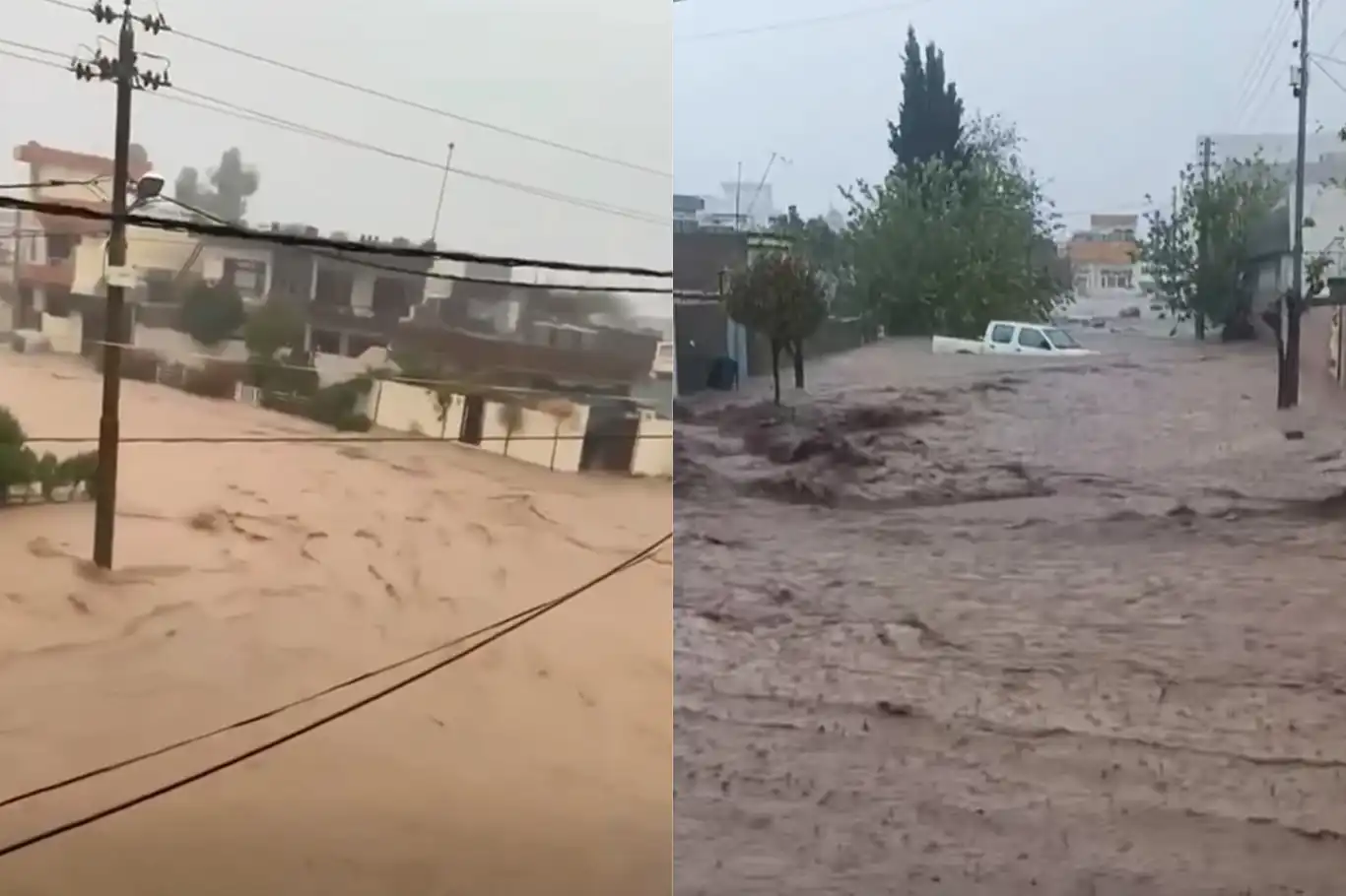 لە هەرێمی کوردستان بەهۆی هەڵسانی لافاو ٢ کەس گیانیان لەدەستدا