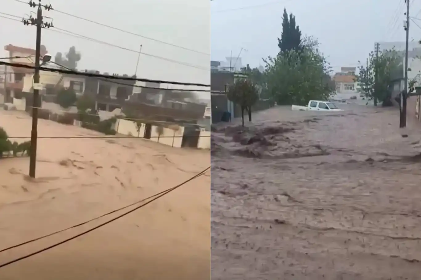 Irak Kürdistan Bölgesi’nde sel felaketi: 2 ölü, 1 yaralı