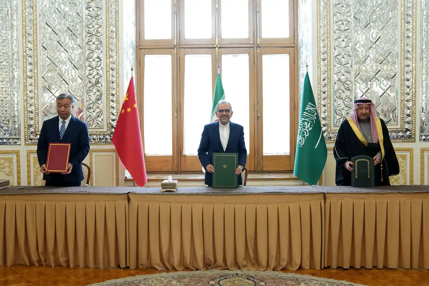 Iran, Saudi Arabia and China meet in Tehran to advance Beijing agreement