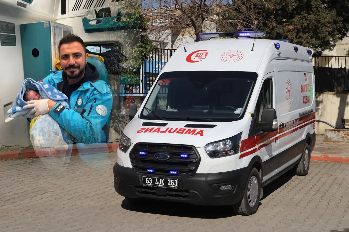 Şanlıurfa’da ambulansta doğum