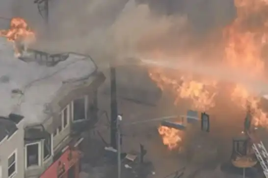 ABD'de doğal gaz hattında patlama: 6 yaralı