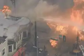 ABD'de doğal gaz hattında patlama: 6 yaralı