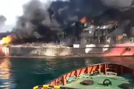 روسيا تستهدف سفينة شحن تركية في ميناء أوديسا الأوكراني