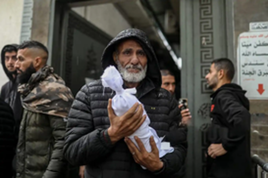 At least 14 people die in Gaza in past 24 hours amid winter storm