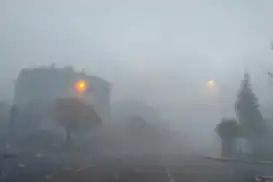 Bingöl’de yoğun sis görüş mesafesini 20 metreye düşürdü