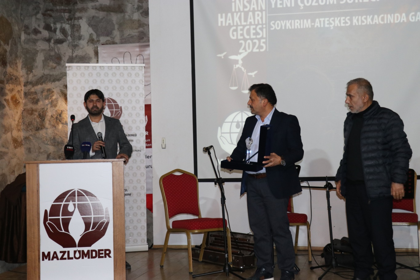 İLKHA'ya "İnsan Hakları Basın Ödülü" verildi