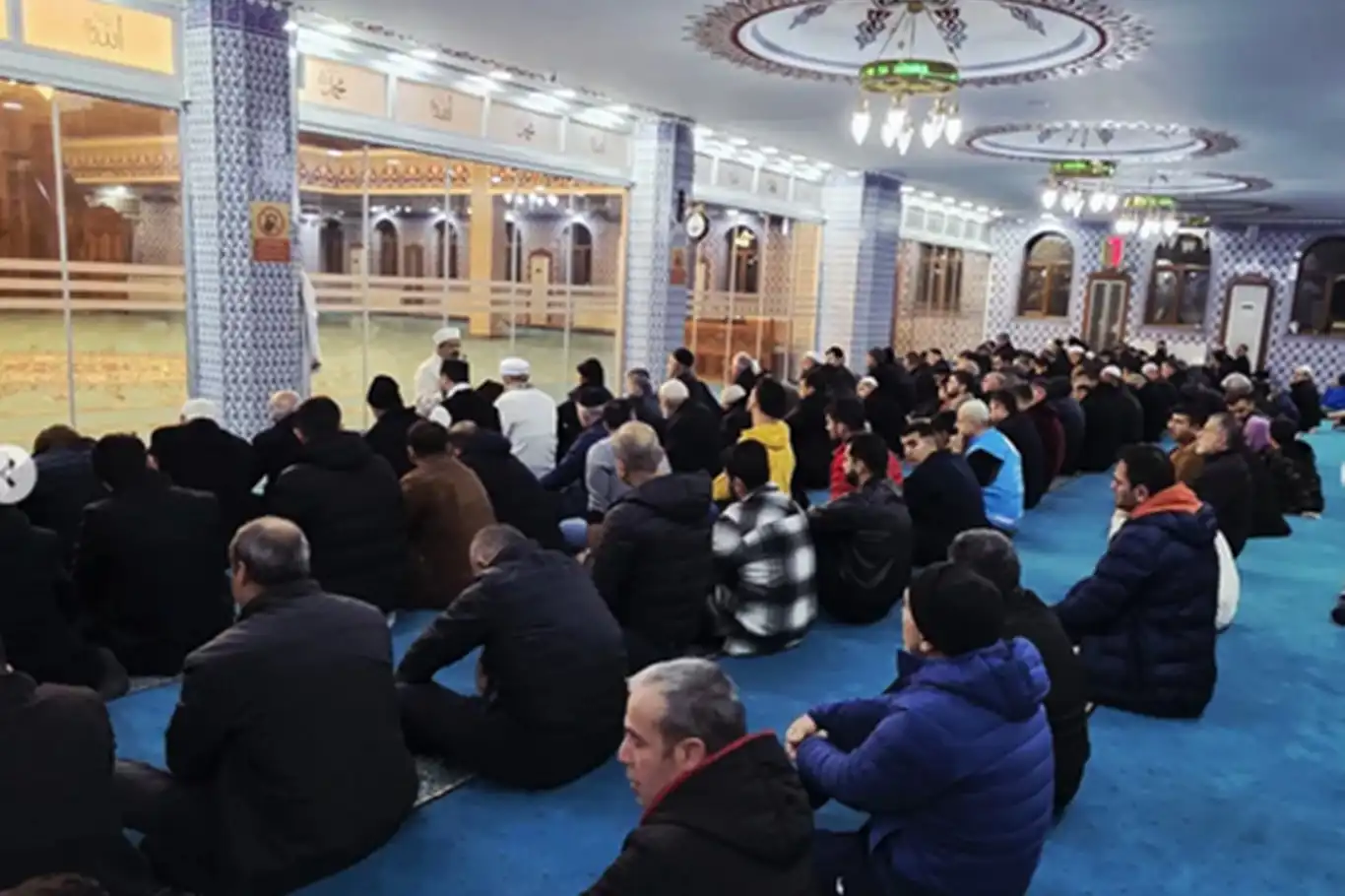 Batman'da sabah namazı programı düzenlendi