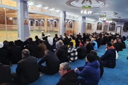 Batman'da sabah namazı programı düzenlendi