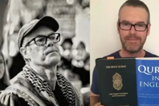 صحفي أسترالي يعتنق الإسلام بعد تعرفه على حقيقة القضية الفلسطينية