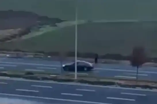 Diyarbakır'da drift yapan sürücü yakalandı