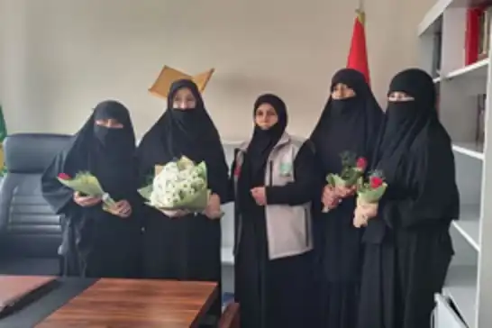 Umut Kervanı Kadın Komisyonu’ndan HÜDA PAR Van Kadın Kolları'na hayırlı olsun ziyareti