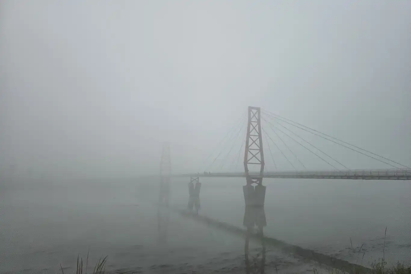 Şırnak güne yoğun sisle uyandı
