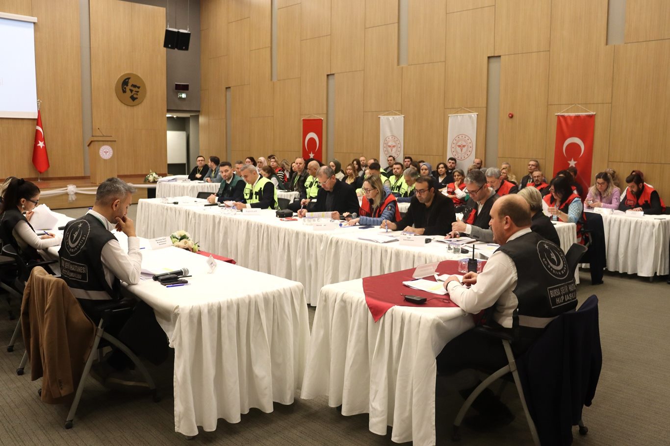 Bursa'da deprem ve yangın senaryosuyla tatbikat gerçekleştirildi