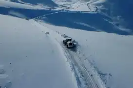 Şırnak’ta kar mesaisi devam ediyor