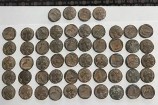 Malatya'da çok sayıda tarihi sikke ele geçirildi: 4 gözaltı