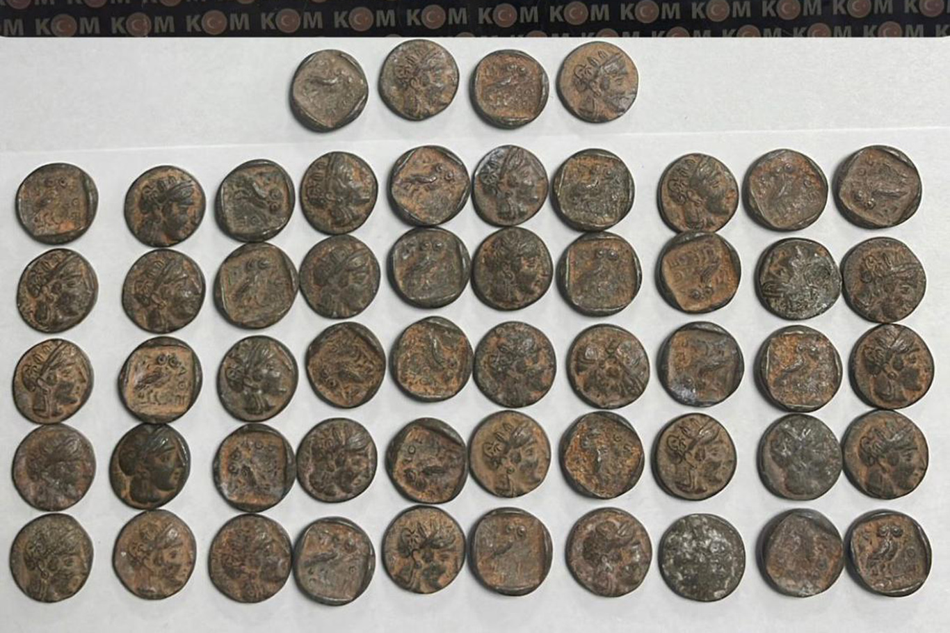 Malatya'da çok sayıda tarihi sikke ele geçirildi: 4 gözaltı