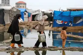 HAMAS: Yeni soğuk hava dalgası Gazze'de felaketi derinleştiriyor