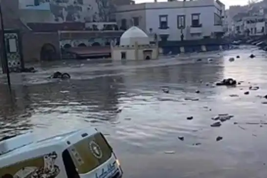 لافاو لە مەغریب: ژمارەی مردووان بۆ ٣٧ کەس بەرزبووەوە