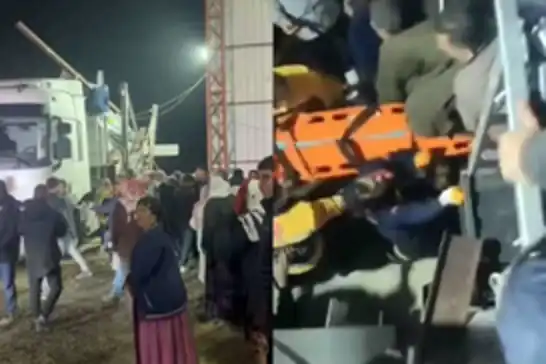 Mardin’de mısır kurutma silosu çöktü: Bir işçi öldü 