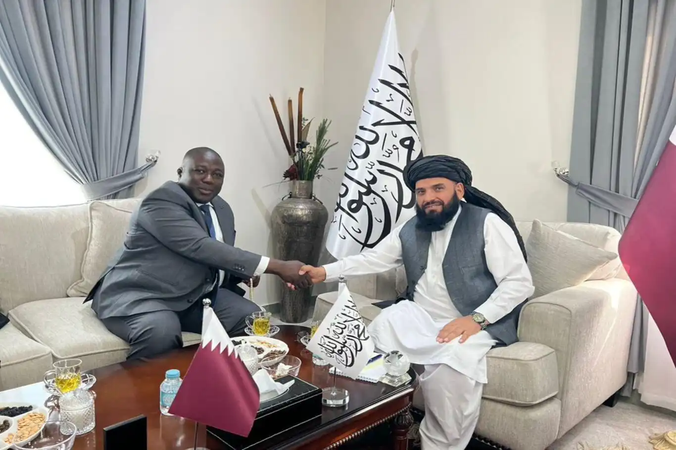 Afghan and Beninese ambassadors hold talks to expand bilateral cooperation