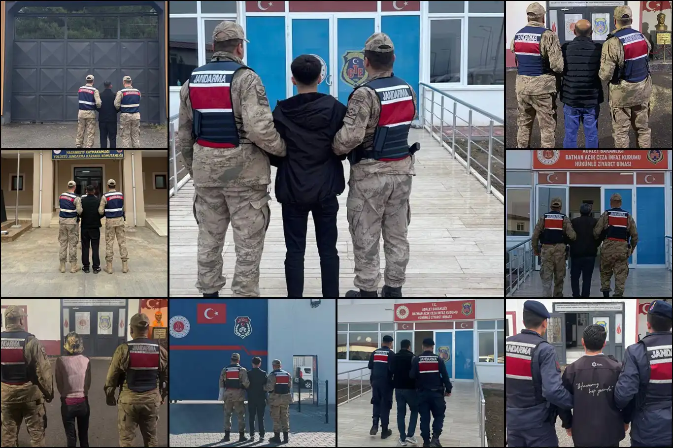 Batman'da aranan şahıslara yönelik operasyonlarda 17 kişi yakalandı