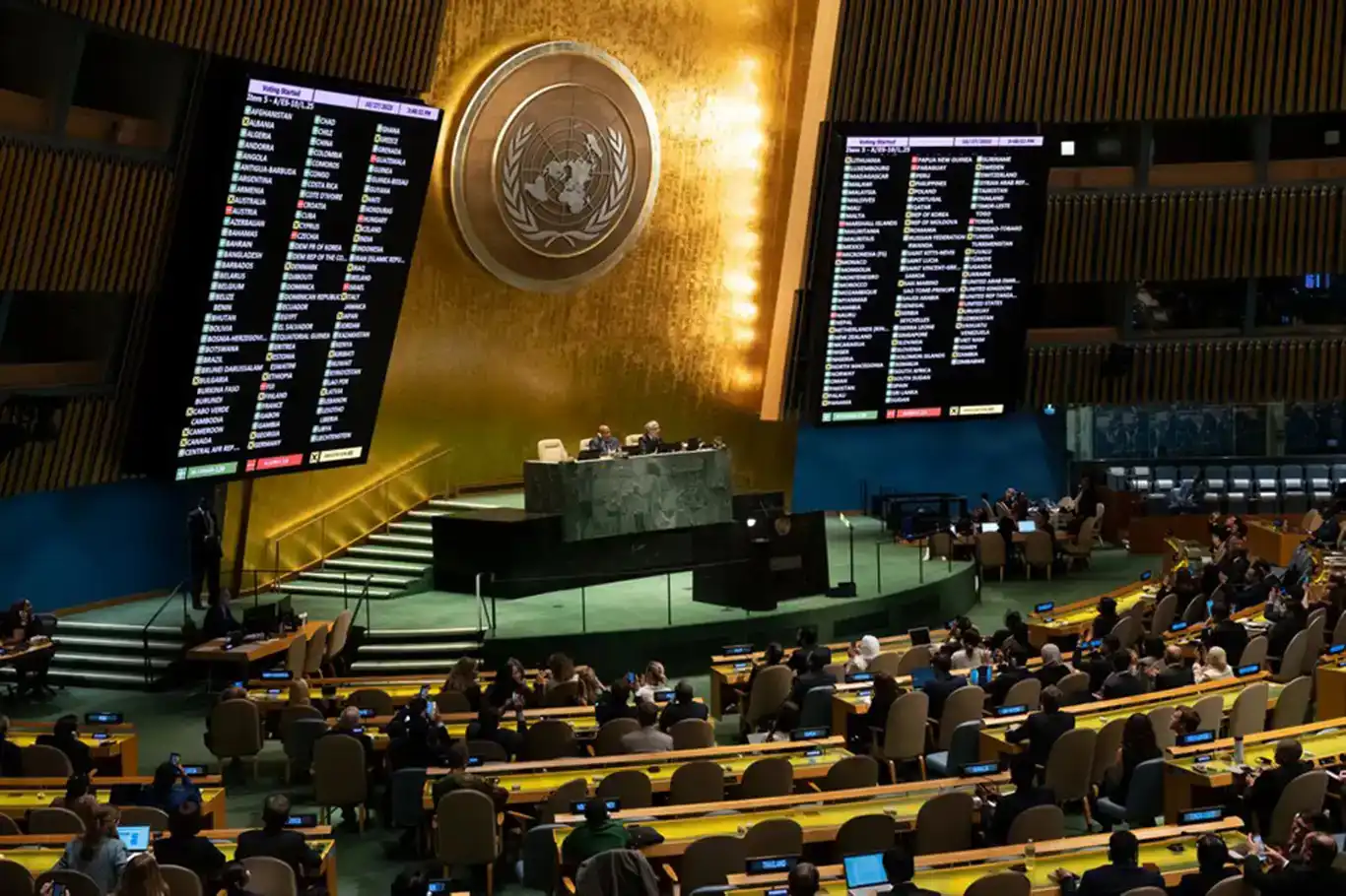 UN General assembly reaffirms Palestinians’ right to self-determination