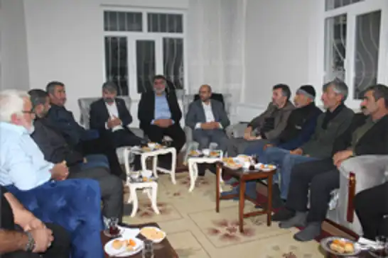 HÜDA PAR, Baskil Demirlibahçe köyünde vatandaşlarla buluştu