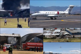 At least seven killed as private jet crashes in central Mexico