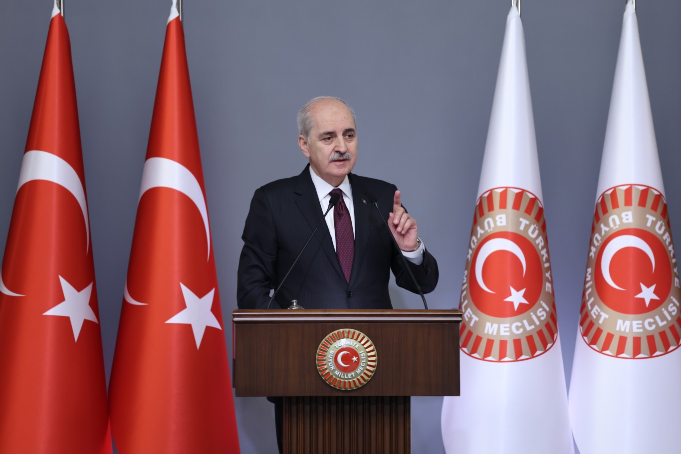 TBMM Başkanı Kurtulmuş, 16. Büyükelçiler konferansı kapsamında büyükelçileri kabul etti