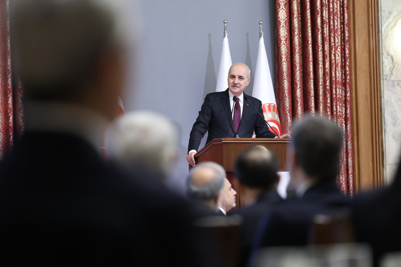 TBMM Başkanı Kurtulmuş, 16. Büyükelçiler konferansı kapsamında büyükelçileri kabul etti