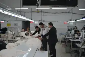 SGK’dan Batman'daki tekstil işletmesine bilgilendirme ziyareti