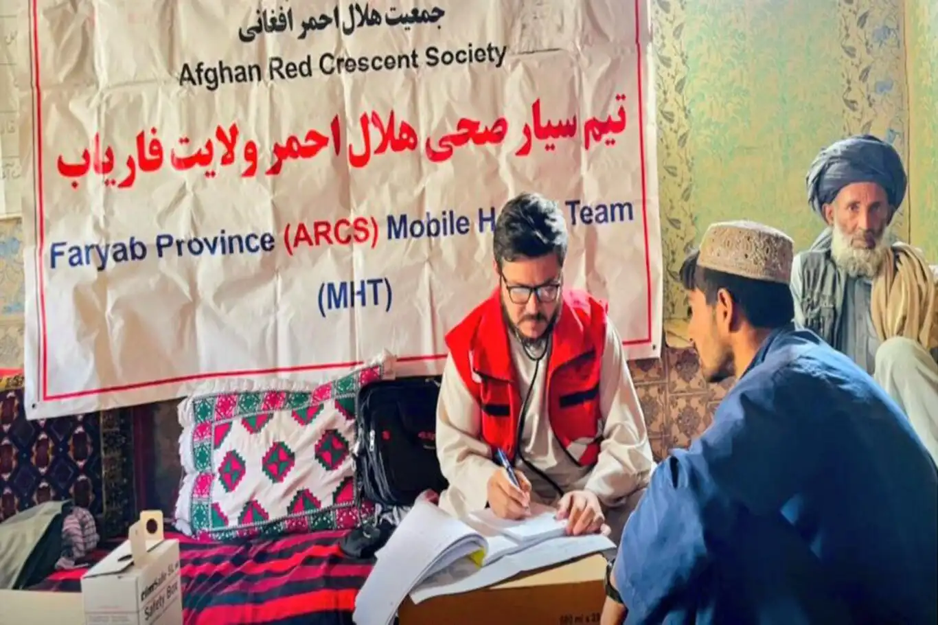 Afghan Red Crescent medical teams provide health services to thousands in Faryab province
