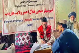 Afghan Red Crescent medical teams provide health services to thousands in Faryab province