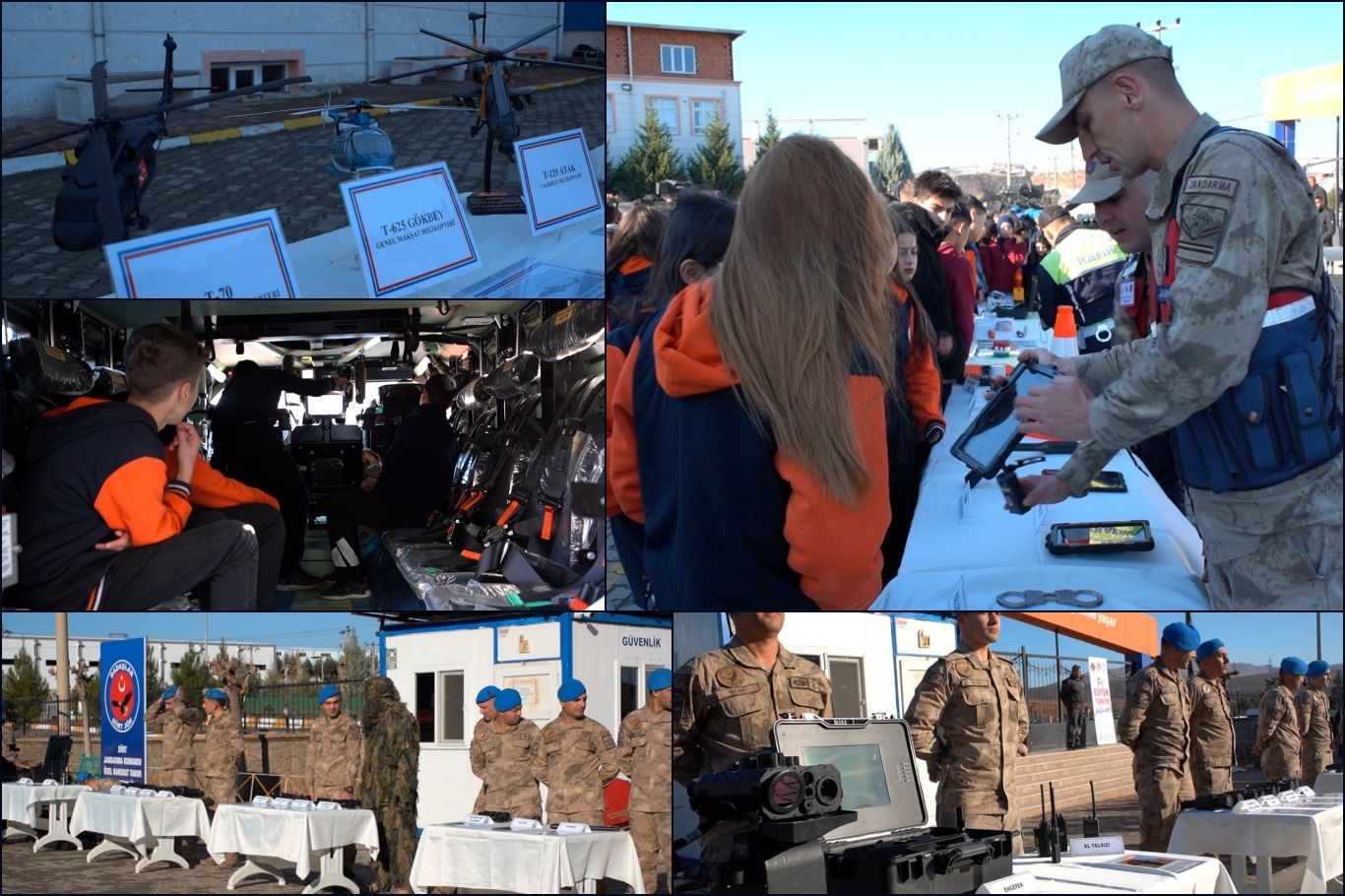 Siirt’te yerli ve millî savunma sanayi ürünleri öğrencilerle buluştu