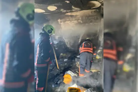 Malatya'da çıkan yangında ev küle döndü