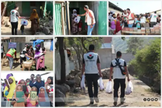 هيئة الإغاثة الإنسانية "إيهو إبرار" تُدخل الأمل إلى المحتاجين في إثيوبيا