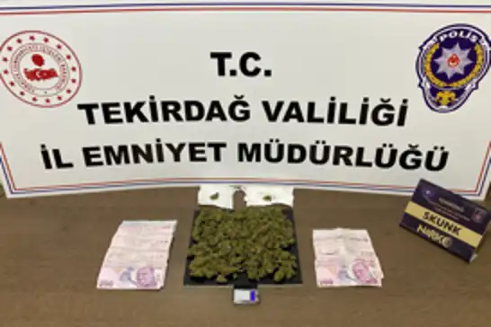 Tekirdağ’da narkotik operasyonlarında 178 kişi hakkında işlem yapıldı