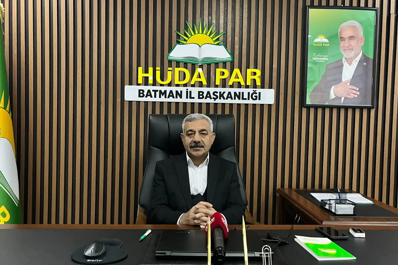 HÜDA PAR İl Başkanı Şahin: Batman'dan Türkiye siyasetine bakışımız net