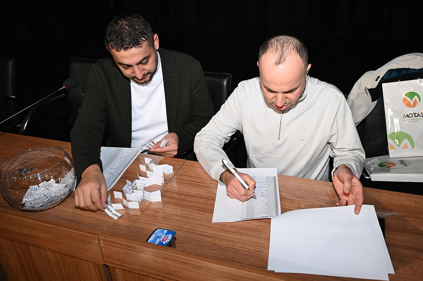 MOTAŞ'A yeni şoför alımı yapıldı