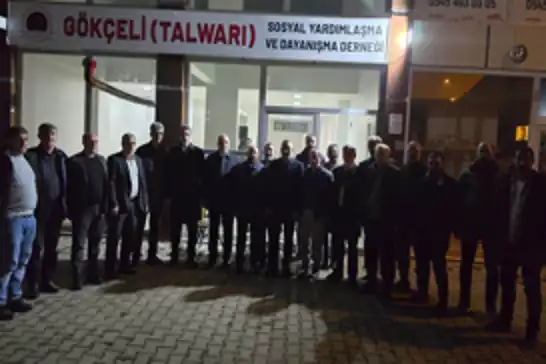 HÜDA PAR heyetinden Gökçeli (Talwarı) Köyü Derneğine ziyaret