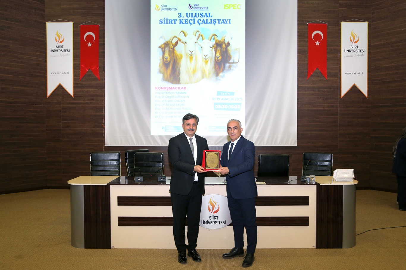 Siirt Üniversitesi’nde 3. Ulusal Siirt Keçi Çalıştayı düzenlendi