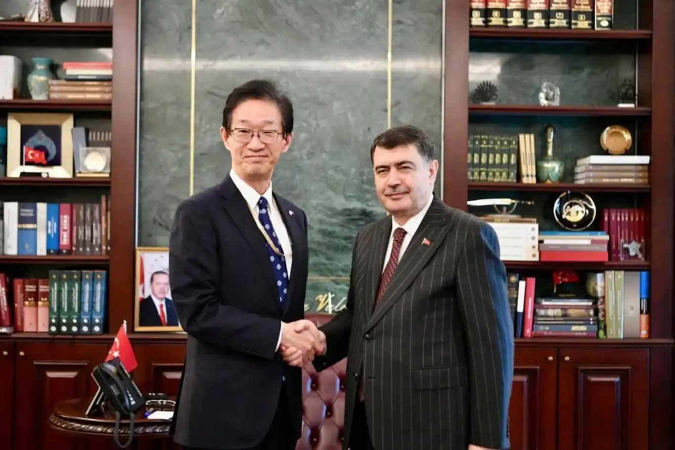 Japonya'nın yeni Ankara Büyükelçisi Tamura’dan Vali Şahin’e nezaket ziyareti