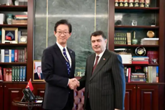 Japonya'nın yeni Ankara Büyükelçisi Tamura’dan Vali Şahin’e nezaket ziyareti
