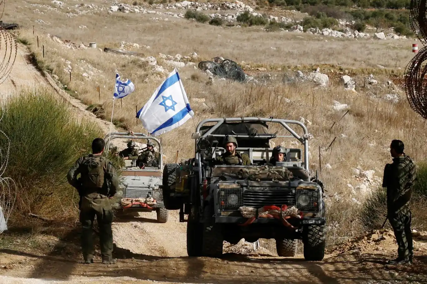 Suriye'de Kuneytra kırsalına giren işgalciler kontrol noktası kurdu