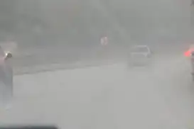 Bursa–Balıkesir kara yolunda yoğun sis etkili oldu